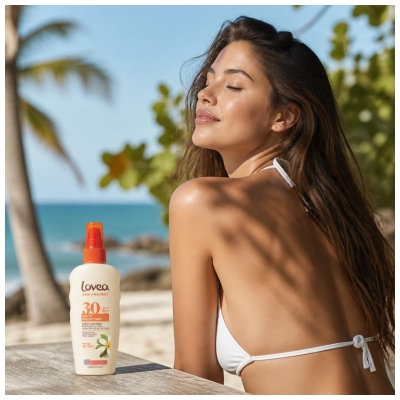 Lovea Monoï de Tahiti Moisturizing Spray High Protection SPF30 150 ml
