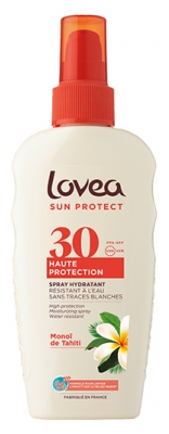 Lovea Spray Idratante Monoï de Tahiti Alta Protezione SPF30 150 ml