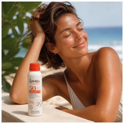 Lovea Mlha s vysokou ochranou & Opalování Monoï de Tahiti SPF50 150 ml