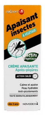 Novodex Expert Apaisant Insectes & Végétaux Crème Apaisante Après-Piqûres 30 ml