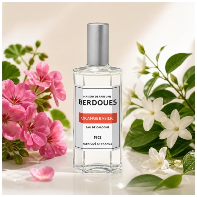 Berdoues Eau de Cologne Orange Basilikum 125 ml
