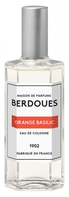 Berdoues Eau de Cologne Orange Basilic 125 ml