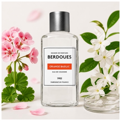Berdoues Eau de Cologne Orange Basilikum 245 ml