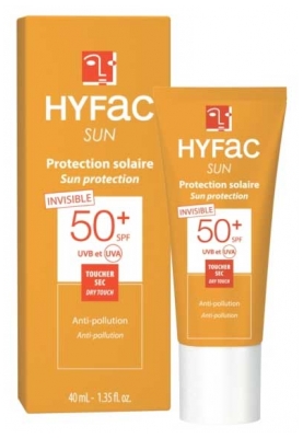 Hyfac Sun nematoma apsauga nuo saulės SPF50+ 40 ml