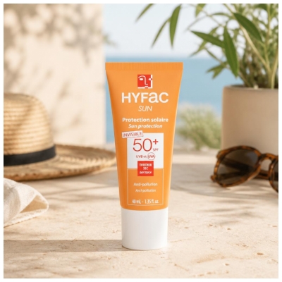 Hyfac Sun Proteção Solar Invisível SPF50+ 40 ml