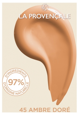 La Provençale Bio Le Fond de Teint Lumière 30 ml - Teinte : 45 Ambre Doré