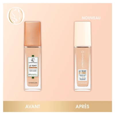 La Provençale Bio Le Fond de Teint Lumière 30 ml - Teinte : 15 Porcelaine