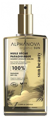 Alphanova Sun Huile Sèche Paradisiaque Bio 100 ml