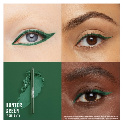 Maybelline New York Tattoo Liner EyeLiner Crayon Gel Taillable 1,3 g - Couleur : 817 Hunter Green