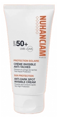 Nuhanciam Neviditelný krém proti skvrnám SPF50+ 50 ml