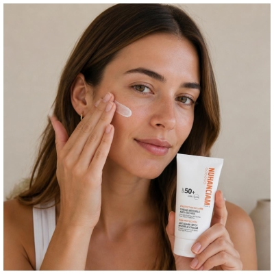 Nuhanciam Unsichtbare Anti-Flecken-Creme SPF50+ 50 ml