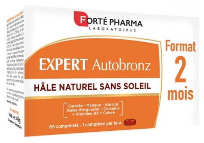 Forté Pharma Expert Autobronz 60 Comprimés