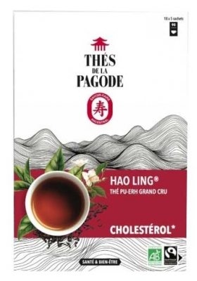 Hao Ling Tējas Pagoda Pu-Erh Lielā Krājuma Tēja Holesterīnam Bio 90 Maisiņi