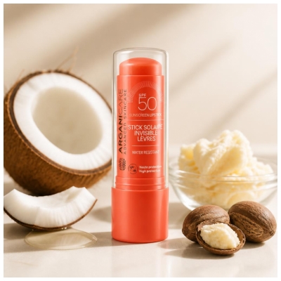 Arganicare Protetor Solar Labial Invisível SPF50 4 g