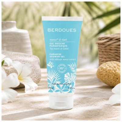 Berdoues Gel Douche Paradisiaque Monoï & Tiaré 100 ml