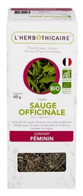 L'Herbôthicaire Šalvěj lékařská Bylina pro bio čaj 40 g