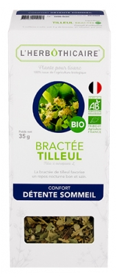 L'Herbôthicaire Økologisk Lindeblomst (Bractée Tilleul) til Urtete 35 g