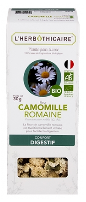L'Herbôthicaire rimska kamilica v rastlini za ekološki zeliščni čaj 30 g