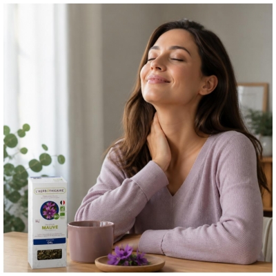 L'Herbôthicaire Mauve Plante voor Biologische Kruidenthee 30 g