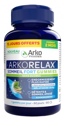 Arkopharma Arkorelax Sommeil Fort 60 Gummies