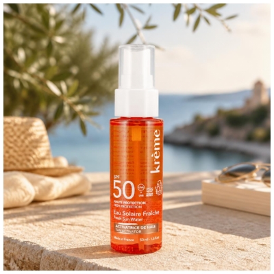 Krème Frisches Sonnenschutzwasser LSF50 50 ml