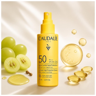 Caudalie Invisible Sun Spray High Protection SPF50 75 ml