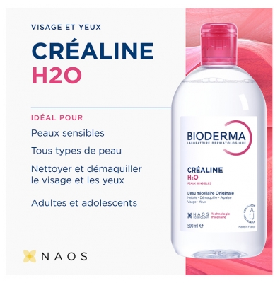 Bioderma Créaline H2O L'Eau Micellaire Originale 850 ml