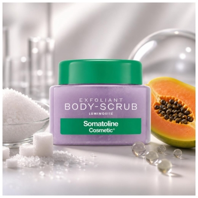 Somatoline Cosmetic Exfoliant Body-Scrub Gommage Luminosité 350 g