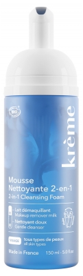 Krème Bio 2-in-1 Reinigungsschaum 150 ml
