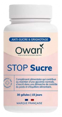 Owari Stop Sucre 30 Gélules