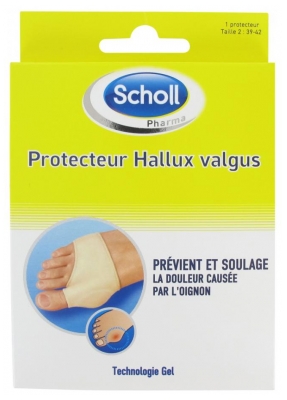 Scholl Hallux Valgus 1 Protetor - Tamanho : 39-42 (a consumir de preferência antes de 01/09/2026)