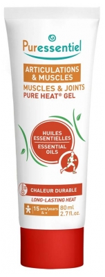Puressentiel Joints & Muscles Pure Heat Gel With Essential Oils 80 ml (best before 31/07/2026)