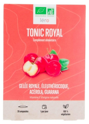 Léro Tonic Royal Organic 20 Ampoules (best before 01/09/2026)