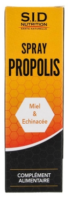 S.I.D Nutrition Propolis Spray 20 ml (à consommer de préférence avant le 31/07/2026)