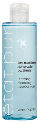 Etat Pur Eau Micellaire Démaquillante Purifiante 200 ml (à consommer de préférence avant le 30/06/2026)