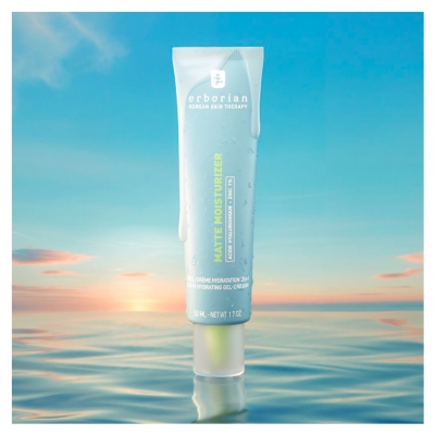 Erborian Matte Moisturizer Gel-Crème Hydratation 24H 50 ml