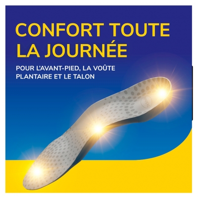 Scholl Semelles Tri-Comfort Easy-to-Fit Homme 1 Paire