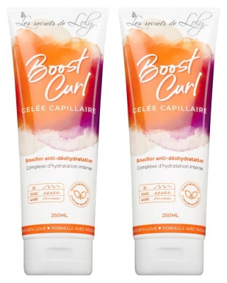 Les Secrets de Loly Gelée Capillaire Boost Curl Lot de 2 x 250 ml
