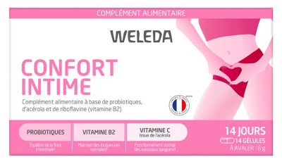 Weleda Confort Intime 14 Capsules (best before 01/09/2026)
