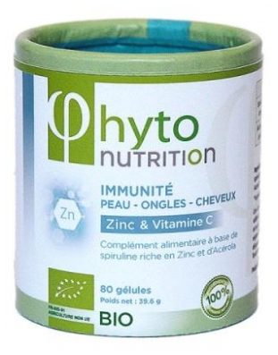 Flamenco Verde Phyto Nutrition Inmunidad Orgánica 80 Cápsulas (consumir preferentemente antes del 30/07/2026)