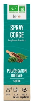 Léro Spray per la Gola 20 ml (da consumarsi preferibilmente entro il 30/06/2026)