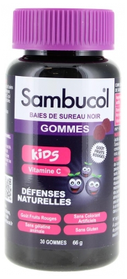 Sambucol Kids Défenses Naturelles 30 Gummies (best before 30/06/2026)