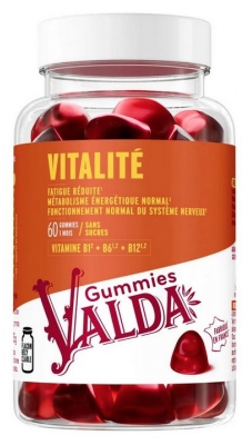 Valda Vitalité 60 Gummies (à consommer de préférence avant le 30/07/2026)