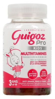 Guigoz Pro Kids Multivitamins 60 Gummies (best before 30/07/2026)