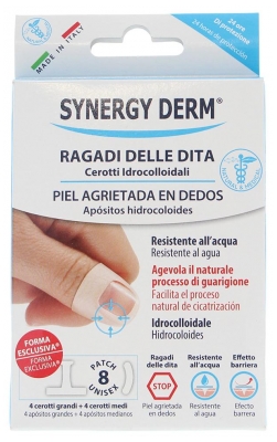 Incarose Synergy Derm Curativos Hidrocoloides para Fissuras dos Dedos x 8 (a consumir de preferência antes de 30/08/2026)