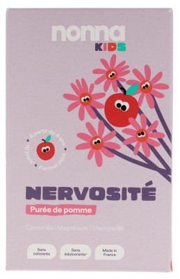 Nonna Lab Bambini Nervosi Purè di Mele 10 Bastoncini (da consumarsi preferibilmente entro il 30/06/2026)