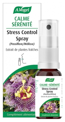 A.Vogel Stress Control Spray 20 ml (à consommer de préférence avant le 31/07/2026)