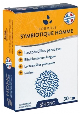 H.D.N.C Symbiotic System Men 30 Capsules (best before 31/08/2026)