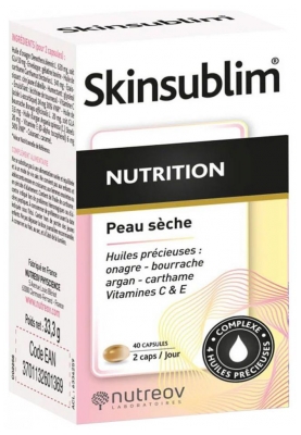 Nutrreov Nutrición 40 Cápsulas (consumir preferentemente antes del 01/09/2026)