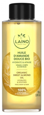 Laino Óleo de Amêndoas Doces Bio 100 ml (a consumir de preferência antes de 31/07/2026)